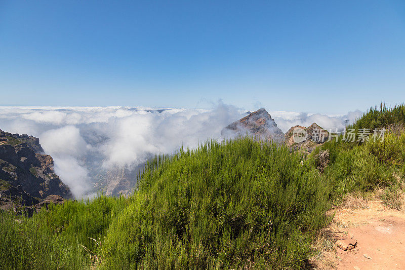 Pico do ariiro峰，马德拉岛，葡萄牙